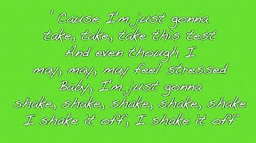 Shake It Off Testing Parody