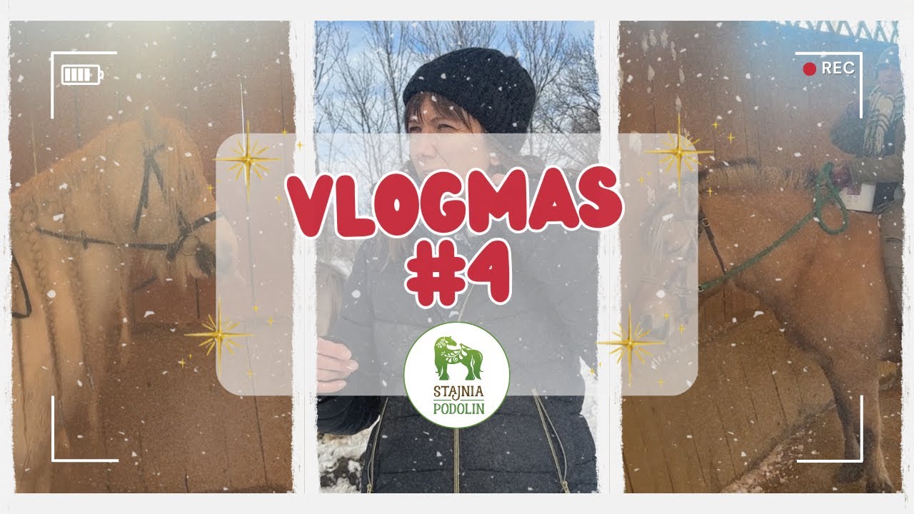 VLOGMAS #4🎅🏼 | Malowanie śniegiem + tylko nie w obrazy! ❄️
