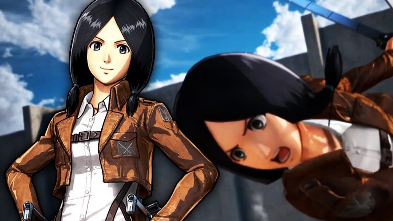 Attack on Titan 2 Mina Max Rank & Perfected Gear