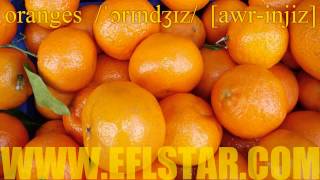 Fruits Flashcards