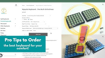 Nyquist Pre-Built Keyboard Options Selection Guide