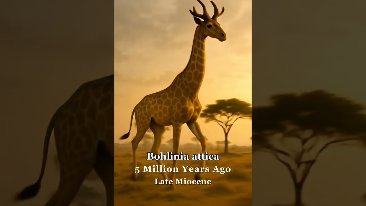 How Giraffes Became the TALLEST Animals on Earth! (25 Million Year Evolution)