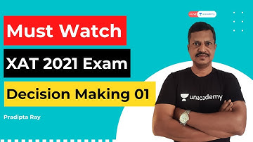 XAT Decision Making Question Paper | Preparation, Syllabus, Important topics |1| Pradipta Ray