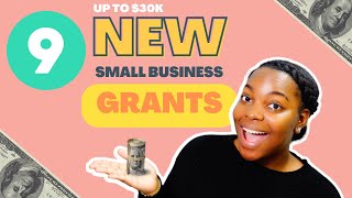 9 NEW SMALL BUSINESS GRANTS ( APPLY NOW)
