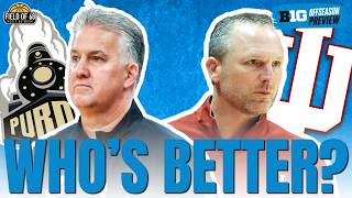 Who will have a BETTER season: Purdue or Indiana? | BIG TEN PREVIEW | FIELD OF 68