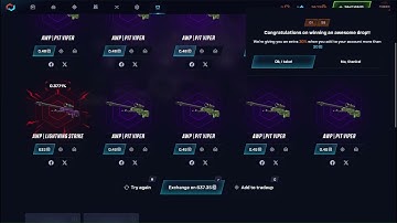AWP LIGHTNING STRIKE DROP! 🔥 All-In Case Opening | CSGO.NET Promo Code FOS +30%