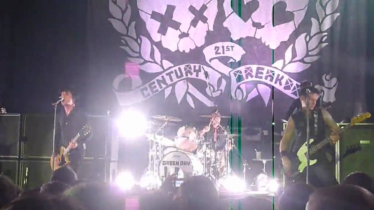 Green Day See The Light Live Small Club With Lyrics Youtube
