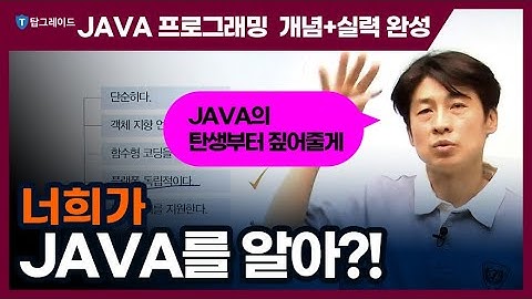 JAVA 프로그래밍 개념+실력 완성