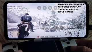 Rog Phone 5 Red Dead Redemption II (Windows) Loudplay Android Gameplay Cloud Gaming