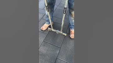 Lifting installed paving blocks made easy using this simple manual tool #construction #DIY #paving