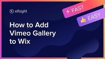 How to Embed Vimeo Video Gallery App on Wix