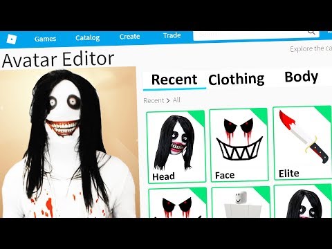 Making Jeff The Killer A Roblox Account Youtube