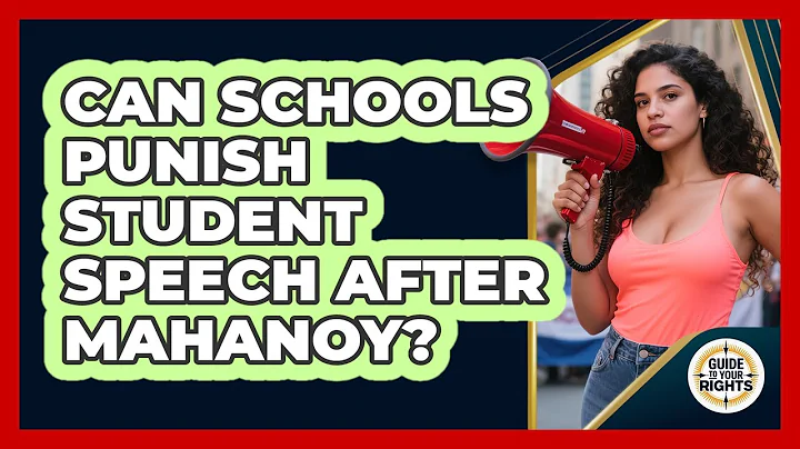 Can Schools Punish Student Speech After Mahanoy?