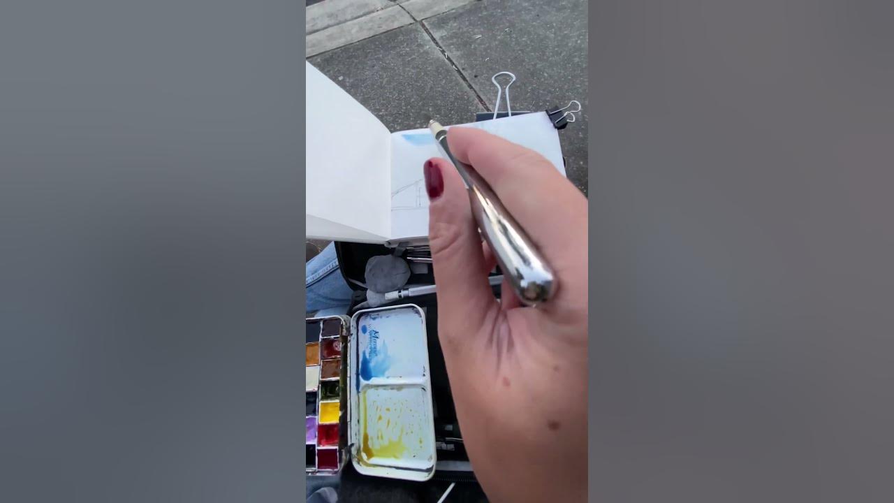 PORTABLE SKETCH KIT - JUST GO SKETCHING 5X5 SETUP! 