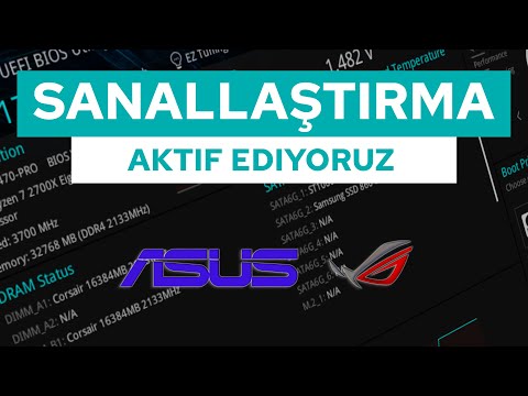 ASUS Bilgisayarda Sanallaştırma