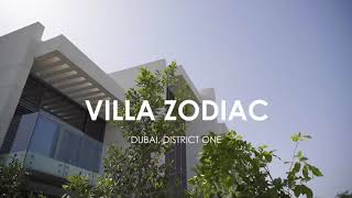 The artistic contemporary VILLA ZODIAC in DUBAI MBR District One | by WITHIN175