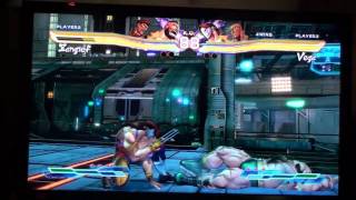 SFxTekken Tournament Final - Seth Killian [Zangief/Rolento] Vs Shadowloo Sol [Vega/Sagat]