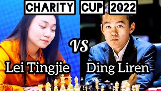 Ding Liren Vs Magnus Carlsen • Charity Cup (2022) 