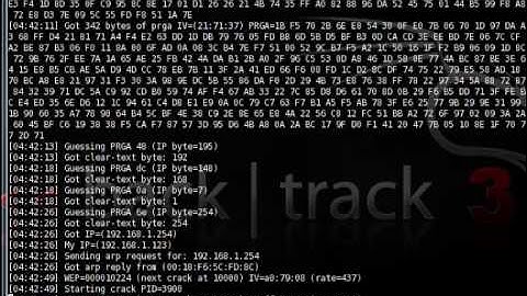 Cracking WEP Wesside ng