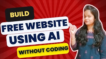 How to Build  a Free Website using AI without Single Line of Coding? | Build a Free website #infysky