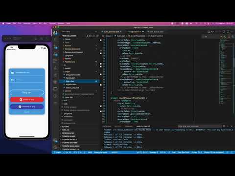 Flutter - 58. Firebase Login Error Messages