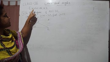 9th Maths; lines and angles exercise 4.4; problem 10