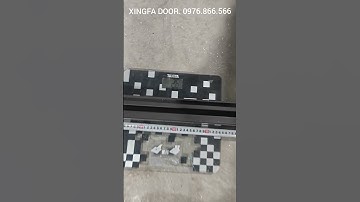 Làm cửa xếp trượt này DC khủng bố quá