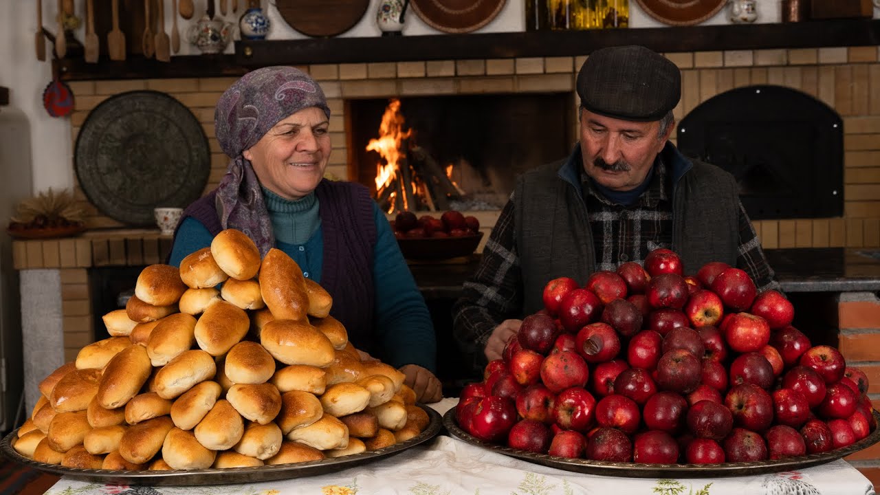 Печём Яблочные Булочки — Тёплые, Мягкие И Настоящее Осеннее Уютное Волшебство 🍎✨🍂💛🔥