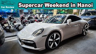 Supercar Weekend in Hanoi, Vietnam: Ferrari 488 GTB, G63 AMG Brabus, Porsche 911 Body Sport Classic