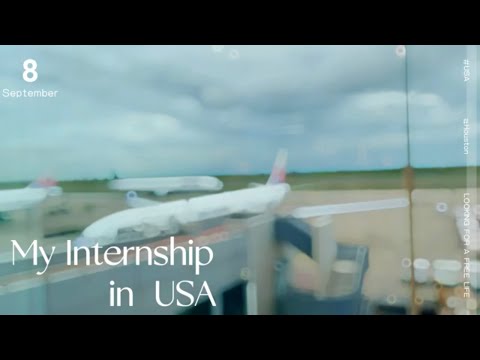 美國VLOG | 實習🖥️、開箱公寓🏘️、第一次坐長途飛機✈️
