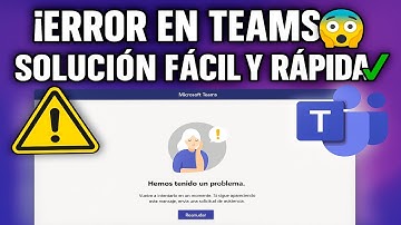 🟣 ¿Cómo Solucionar los ERRORES de TEAMS en el Inicio de Sesión? "HEMOS TENIDO UN PROBLEMA" 🟣