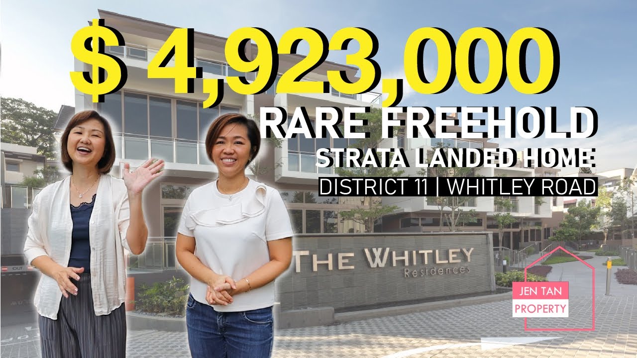 The Whitley Residences | Rare Freehold Strata Landed Home in District 11| Singapore Landed Property