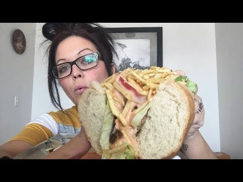 Mukbang | Tripleta 6 Inch Sub & Onion Rings! 💋