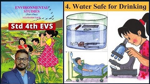 Lesson 4  Water Safe For Drinking, Class 4 Evs, Student point academy, Maharashtra Board