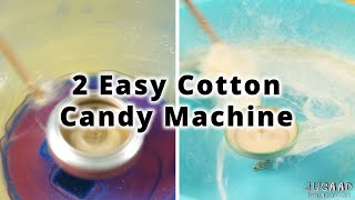 2 Easy Cotton Candy Machine