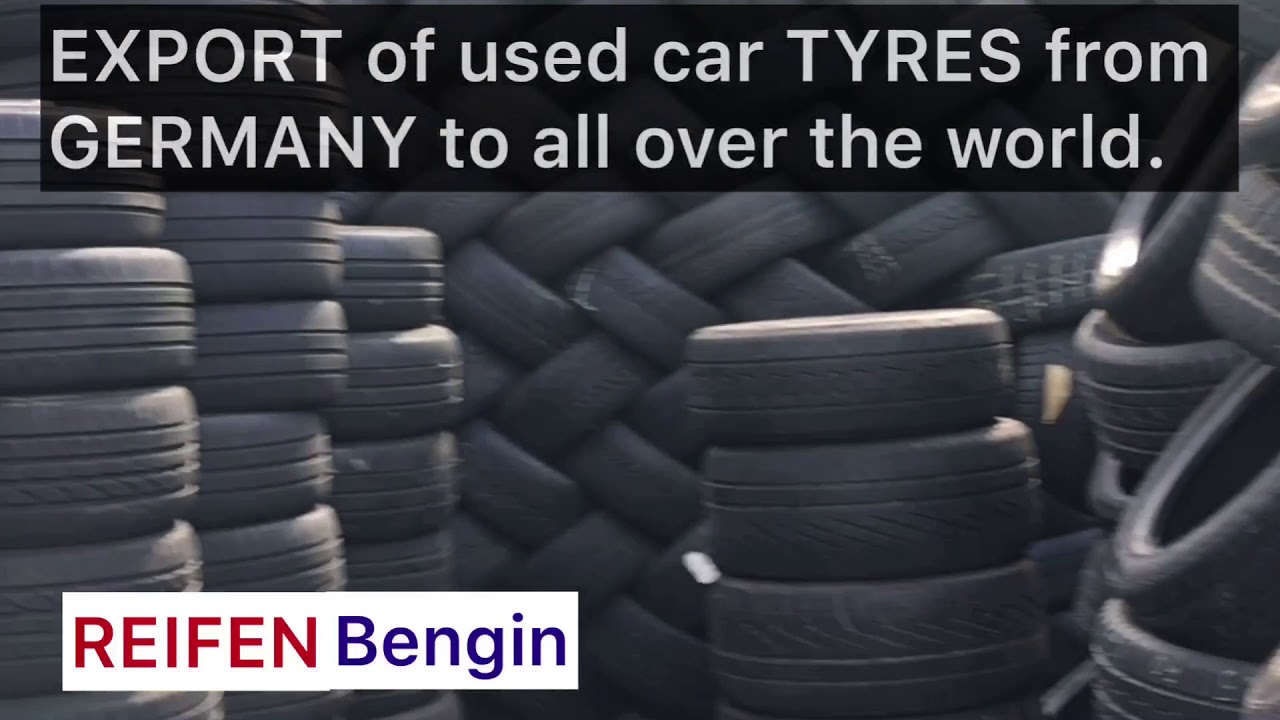 Export of used tyres / part warn tyres from Germany