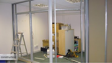 Mango Solutions Demountable Office Partitions in Chippenham.