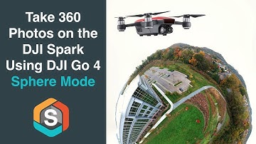 DJI Spark Sphere Mode - Take 360 Immersive Photos and Stitch in Post