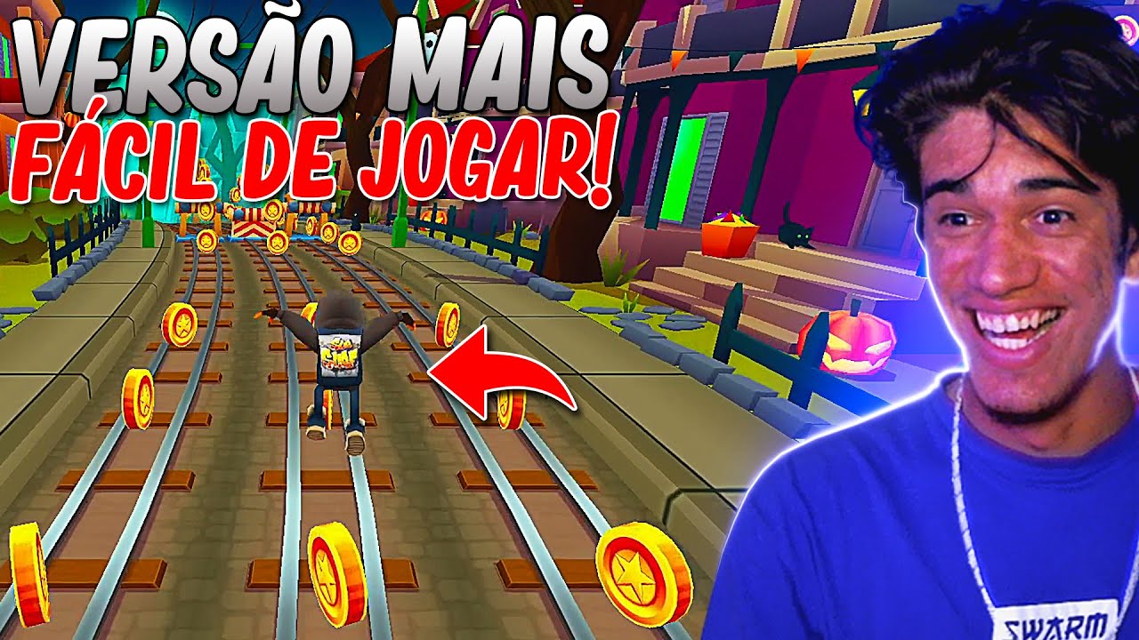 FUI TESTAR A VERSÃO SEM DELAY DO SUBWAY SURFERS PRA VER SE É BOA MESMO 