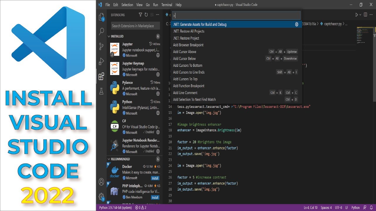 How to Download and Install Visual Studio Code 2022 | Vscode | IAmUmair -  YouTube