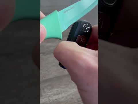 Mazda cx-5 key battery replacement