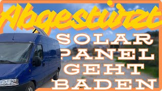 Abgestürzt, Solarpanel geht Baden | #Vanlife VLOG #034 | #Sizilien #Palermo #Italien #Roadtrip