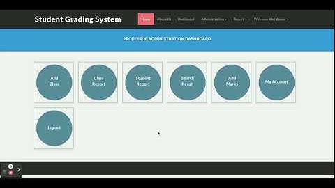 Student Grading System | PHP and MySQL Project Source Code | PHP MySQL CRUD Project