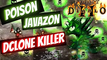 Project Diablo 2 (PD2) Poison Javazon DCLONE Build