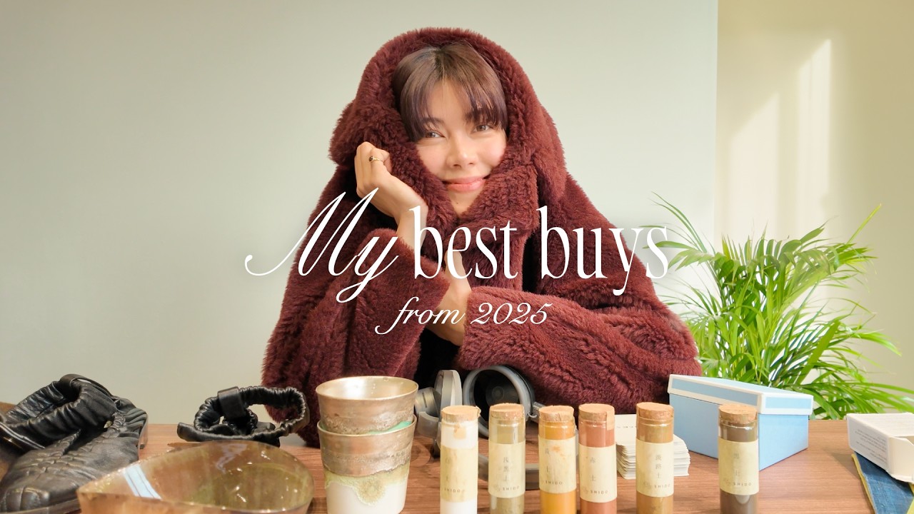 MY BEST BUYS & MEMORIES｜2025年に旅と暮らしの中で見つけた宝物たち12選
