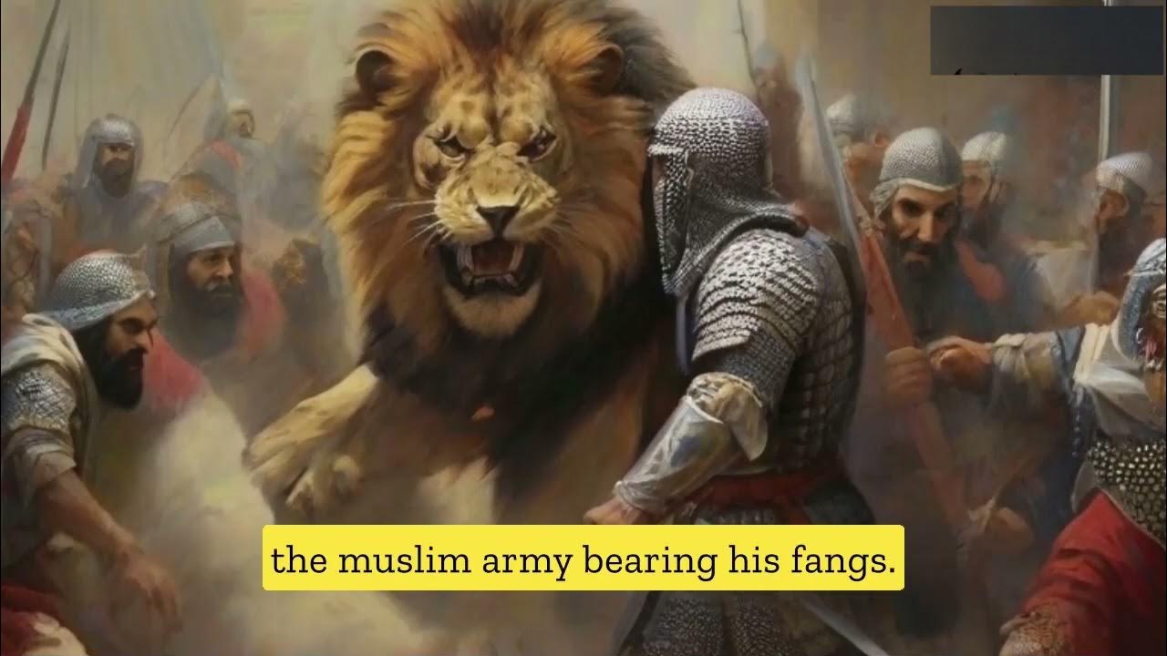 Who Fought Lions In The Bible The Muslim knight who fought the lion - YouTube
