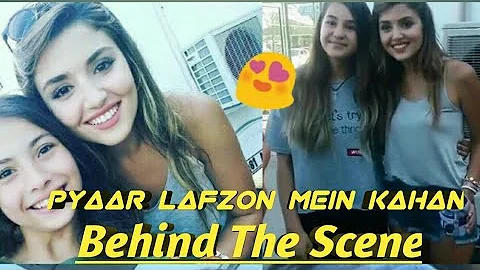 Pyaar lafzon mein kahan/Behind the scene || Latest videos