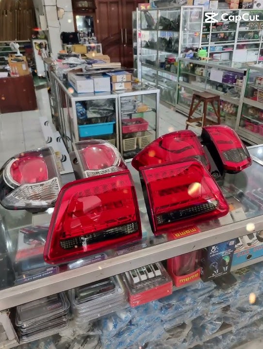 Stoplamp / Lampu belakang LED Toyota Grand Fortuner VNT. Newrika Automobile Jombang.