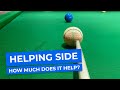 Helping Side: How Much Does it REALLY Help? Snooker Tips &amp; Tricks