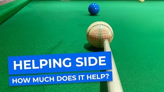 Helping Side: How Much Does it REALLY Help? Snooker Tips & Tricks